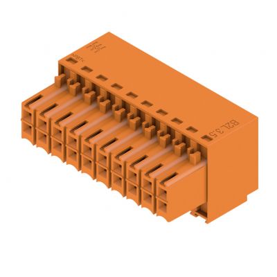 WEIDMULLER B2L 3.50/20/180 SN OR BX Wtyk PCB (złącze wiązki), 3.50 mm, Liczba biegunów: 20, złącze sprężynowe 1727630000 /48szt./ (1727630000)